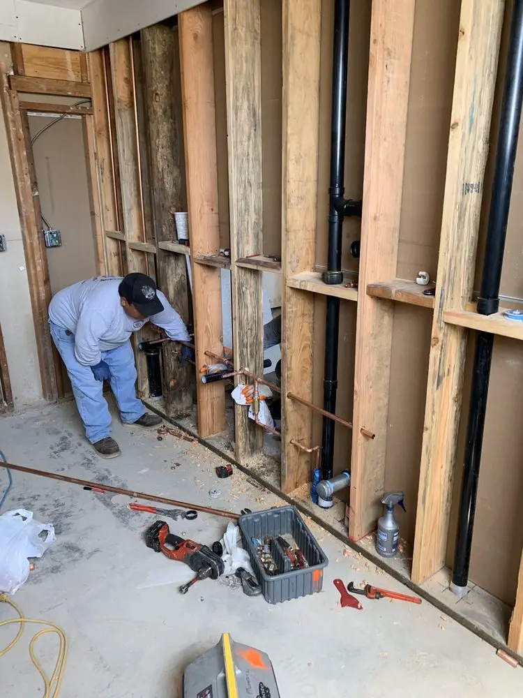 Commercial rough-in plumbing for Water Heater Replacement in South Foxboro